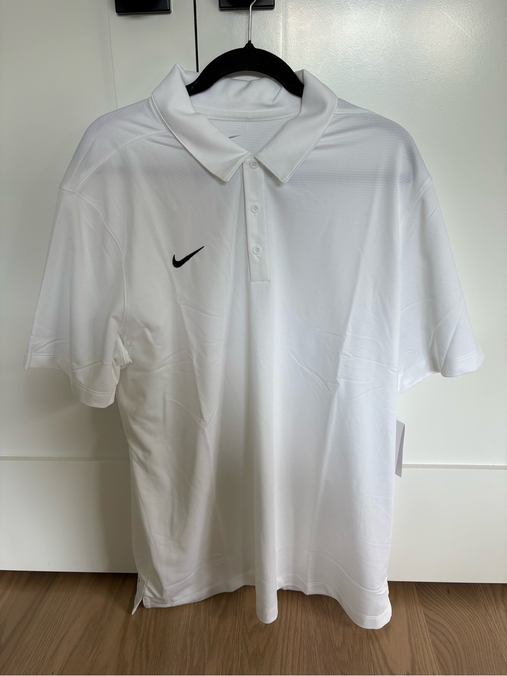 NEW Nike Men's White Dri-FIT Polo Shirt size  XL